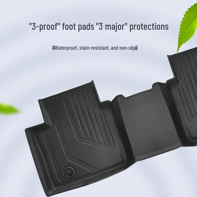TPE Waterproof Floor & Trunk Mats for Right-Hand Drive Toyota CROWN CROSSOVER Sedan - Wear-Resistant