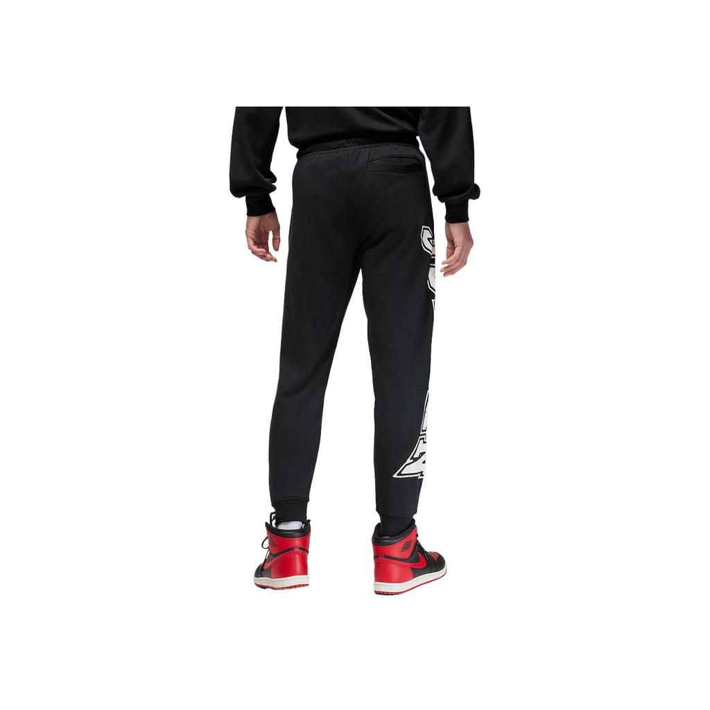 Jordan MVP SS25 Comfortable Fashion Letter Trendy Solid Color Versatile Casual Pants Men Pants Black IB7887-010