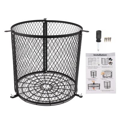 Jaula Alimentador de Alimañas Impermeable Cierre Rápido Alimentador de Ciervos Jaula Protectora para Exterior Bosque
