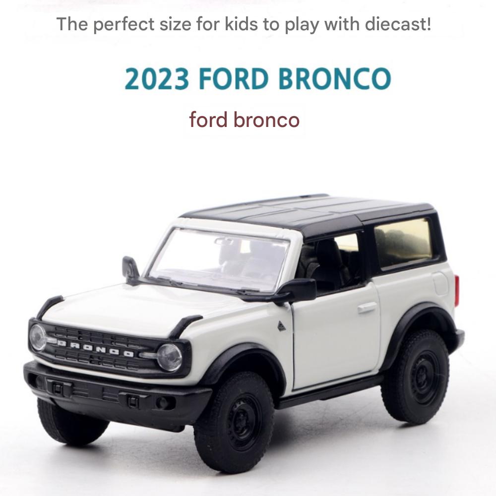 Welly Ford Bronco Model Diecast Zabawka Mini Samochodzik Pull Back 105 x 40 mm