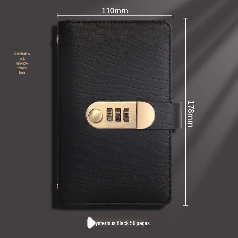 Secure Coin & Cash Storage Album with Password Lock - Waterproof, Dustproof, Anti-theft, Large Capacity Piggy Bank