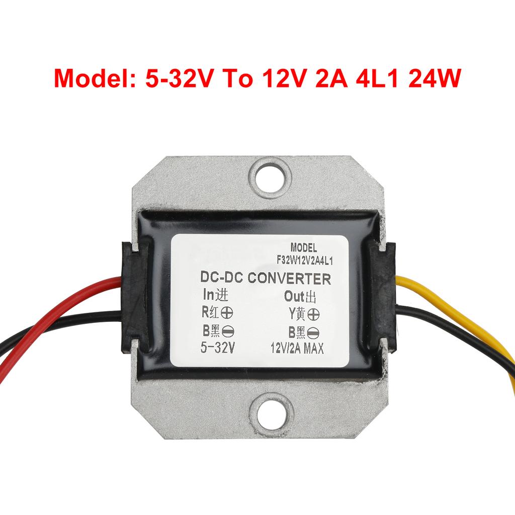 DC-DC 5-32V to 12V 2A Automatic Voltage Stabilizer Power Converter Regulator