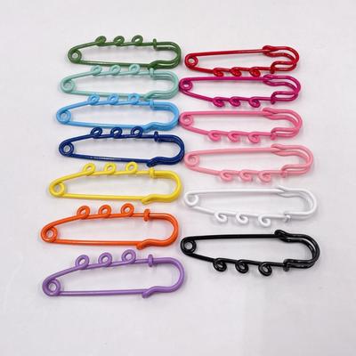 12pcs/Bag Elegant Brooch Pins for Women Colorful Safety Pins Stylish Hijab Scarf Breastpins Clothing Decorations