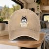Husky Dad Vintage Washed Baseball Cap Unisex Casual Outdoor Adjustable Sun Hat