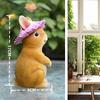 Champion Crafts Super Deal Garden Ornament Rabbit Kasuga's Cute Wind Fairy Tale Series Figurine Resin Decoration (Set of 3)