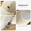 Grinding little fox baseball cap women's spring and autumn increase and deepen wide-brimmed sunscreen cap versatile couple sports cap
