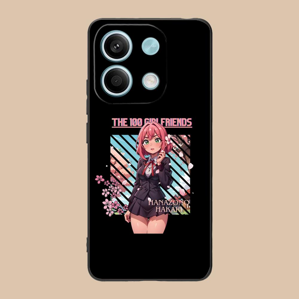 Anime Hakari Hanazono Matte TPU Mobile Phone Case for Xiaomi 15 14 13 12 Mi 11 T Ultra Lite Pro S X 5G Colorful Printing Cover