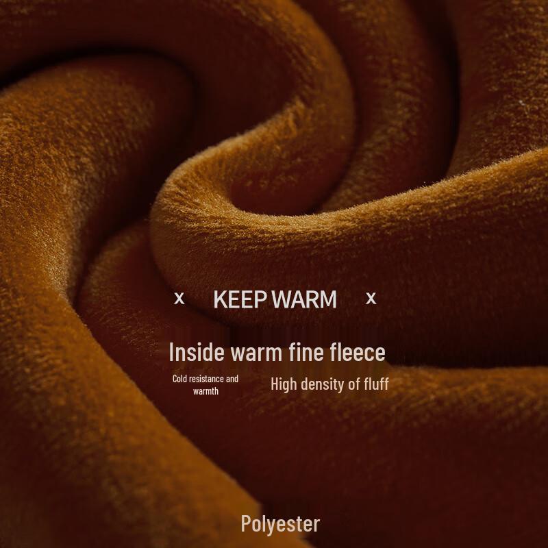 Langsha Men's Thickened Velvet Thermal Vest