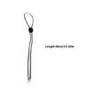 Spring Lock Hat Chin Cord 10pcs Black Adjustable Strap For Wind Protection Comfortable Elastic Cord