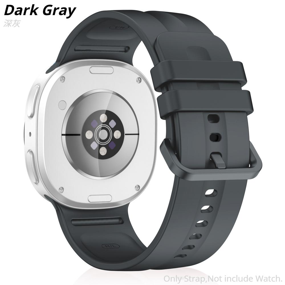 Cinturino Originale in Silicone per Samsung Galaxy Watch 9 44mm 40mm Sport Correa Pulseira Braccialetto per Galaxy Watch 9 8 Classic 46mm Band