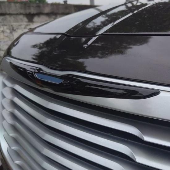 Car Front Grille Tailgate  Emblem Decor Cover Trim Kit For Chrysler 300 15+