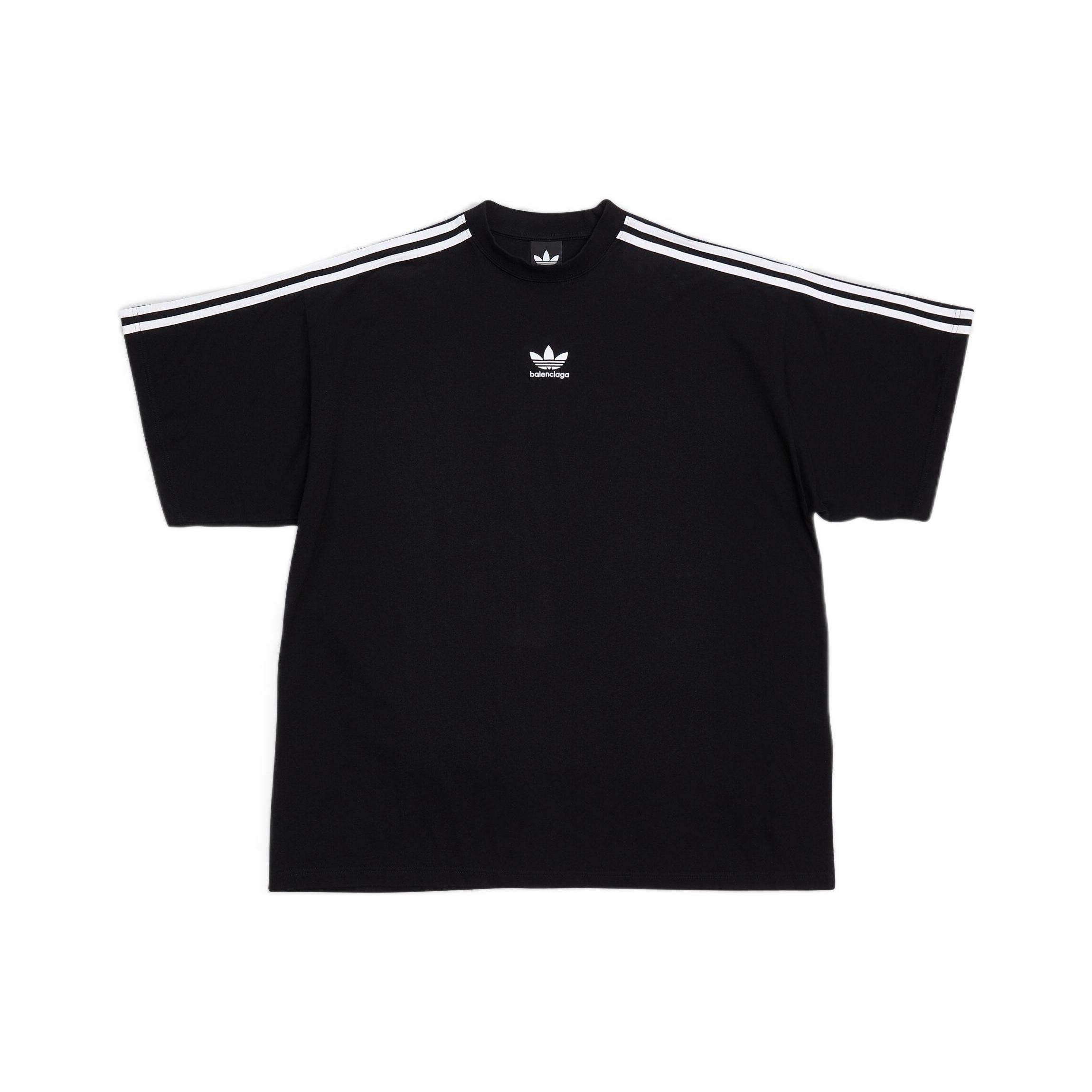 Balenciaga x adidas T-Shirt Oversized `Black`