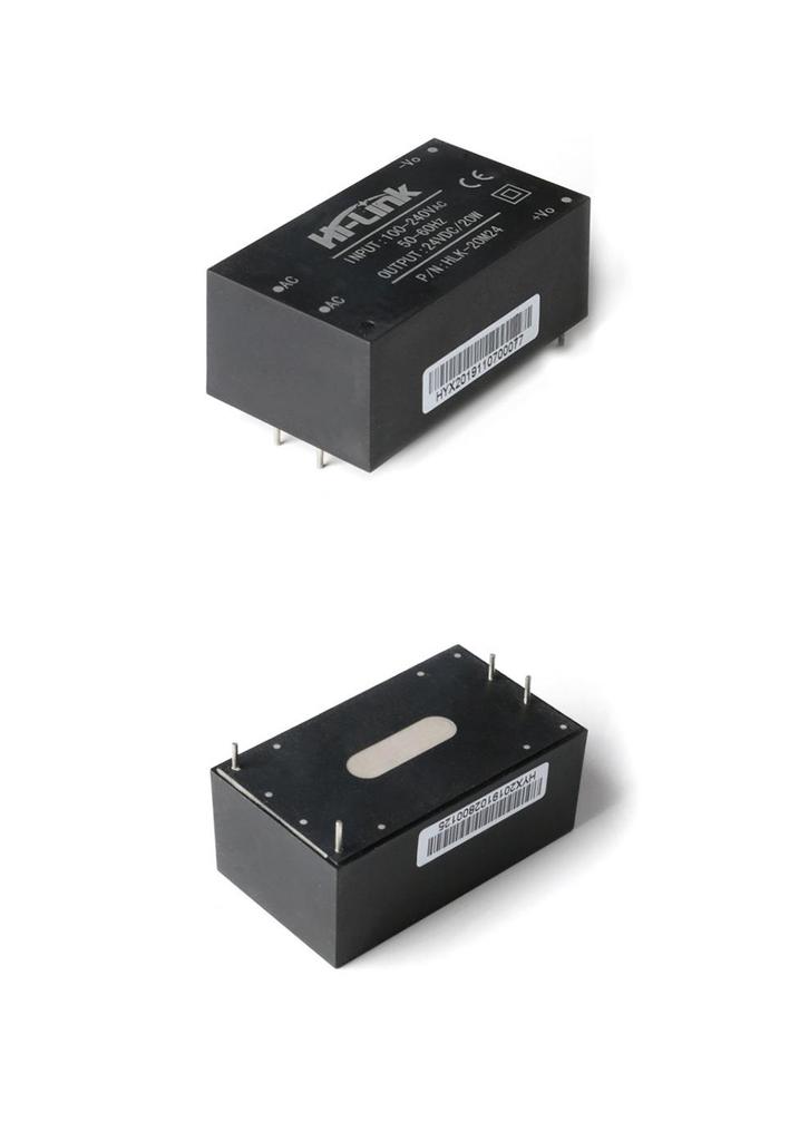 AC-DC Power Module HLK-20M: Converts 220V To 5V, 9V, 12V, or 24V
