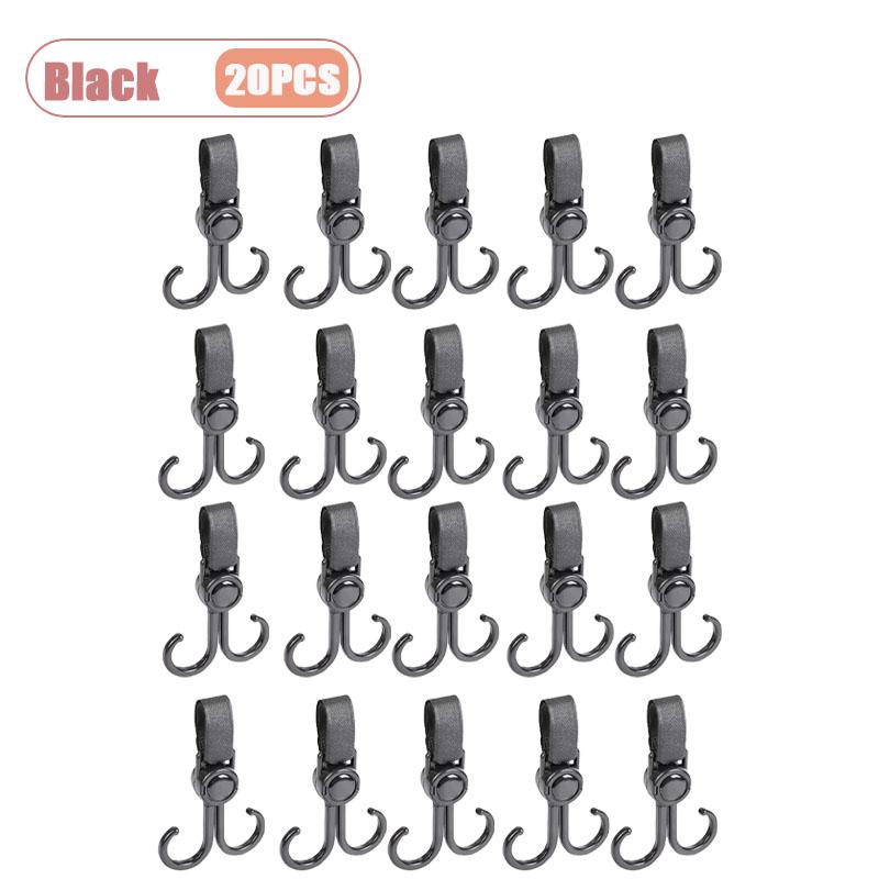 Multi Function Cart Hanger Heavy Duty Shopping Bike Hook for Parents Travel Bag Organizer Stroller Luggage Carrier Accessory