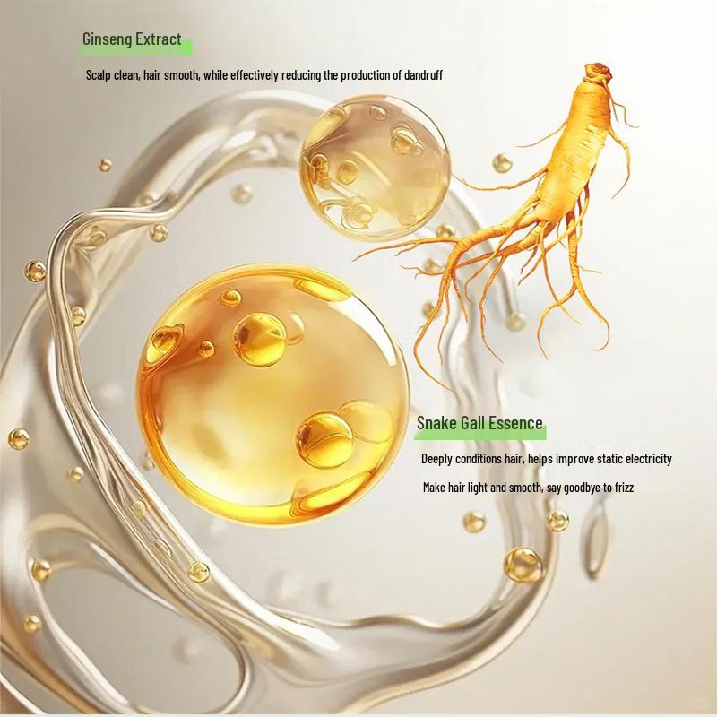 Longliqi Snake Gallbladder Mugwort Shampoo