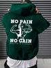 Street Sports Style Fitness Slogan Muscle Men Print Hoodie Oversize Couple Sweater