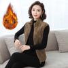 Gilet in Pile Polare Autunno Inverno da Donna Cappotto Cerniera Senza Maniche Giacca Calda Gilet in Velluto Corallo Gilet da Donna Chaleco Mujer 4XL