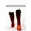 Heated Socks with 2 * 5000mAh Power Bank, Winter USB Electric Warming Socks, 3 Heat Settings, 5H+ Lasting, Machine Washable