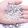 6x8mm Multicolor Flat Globe Rectangular Accessories for DIY Phone Beautification
