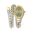 Scottie 9791 Womens Oval Quartz Watch Retro Style Braided Strap Fashion Wristwatch