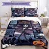 Jack Skellington Duvet Cover Set Perfect for Living Room Machine Washable Christmas Gift