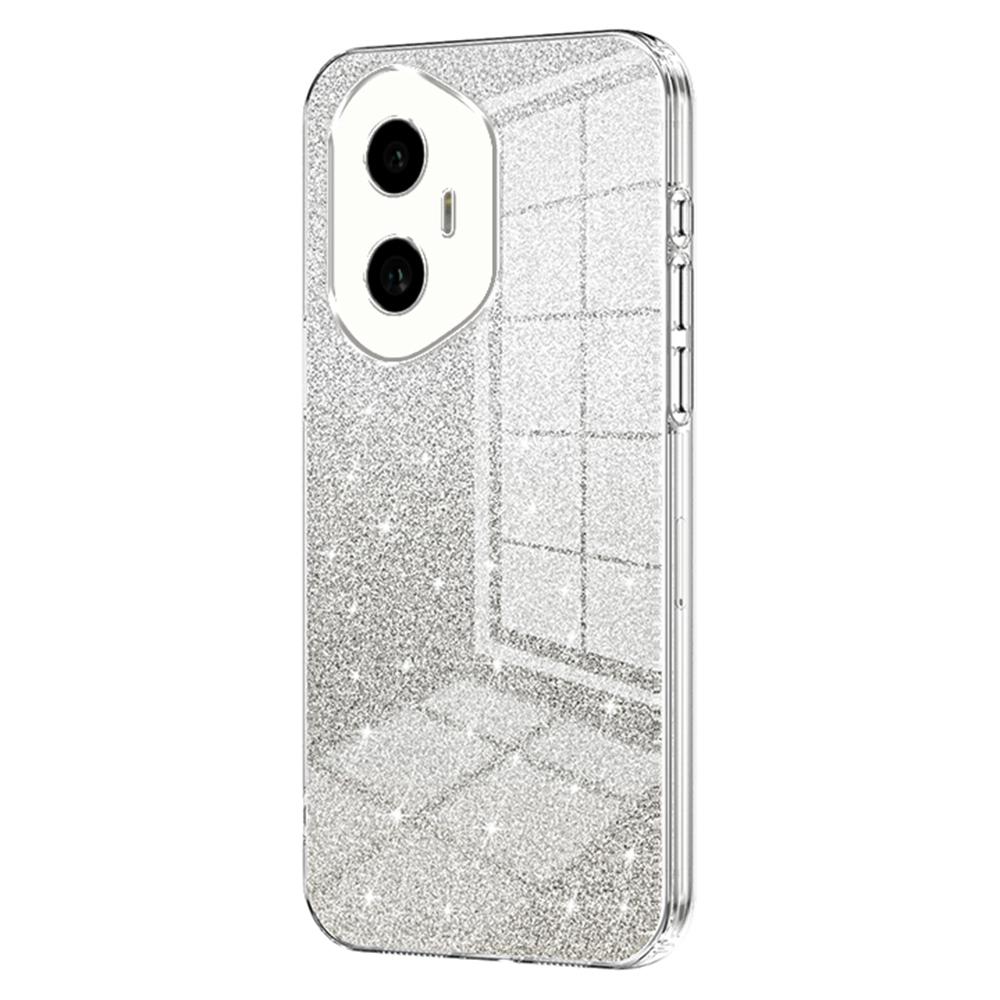 For Honor 300 Case Electroplating Gradient Glitter TPU Phone Cover