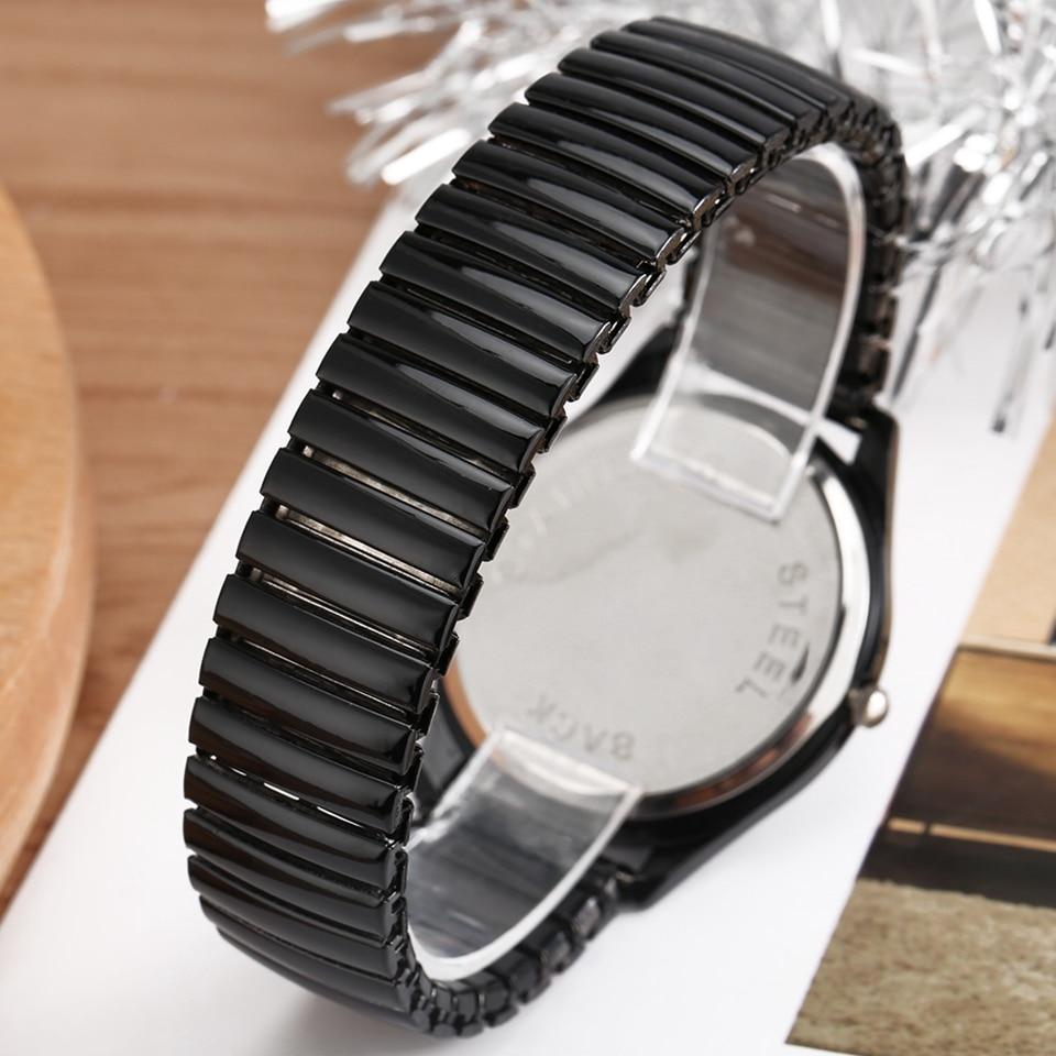 Avaner Orologio Unisex Con Cinturino Elastico – Movimento Al Quarzo, Quadrante Con Numeri Arabi – Confezione Regalo In Velluto – Batteria Di Ricambio Inclusa - 5