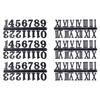 Practical For Your Clock Creations Clock Numerals Kit Clock Numerals Kit 3D Embroidery Clock Numerals Kit Number Hands