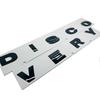2 Set 3d Glossy Black Letter Discovery Car Rear Front Badge Emblem Decal Sticker-glossy Black Mat