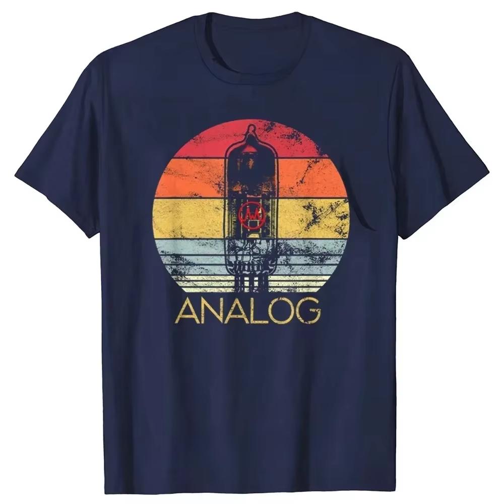 Unisexs Retro Casual Printed Sound Engineer Round Neck Tshirt Made Of 100 Pure Cotton Soft And Breathable Short Sleeved Shirt