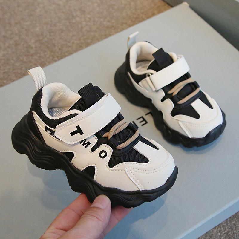

Fashion Kids Sneakers 2025Spring New Style Girls Casual Shoes Soft Soled Boys Shoes Comfort Breathable Child Mesh Shoe Zapatos 22insole14cm бежевый