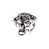 Wild Tiger Predator Sticker in Car Hood Vinyl Sticker Decals Animals DecorMöbel & Wohnen, Dekoration, Wandtattoos & Wandbilder!