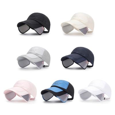 Adjustable Sun Protections Hat for Men and Women Extended Brim Baseball Caps Breathable Hat for Outdoor Hiking Fishing