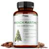 Cápsulas de Casca de Pinheiro Marítimo, 350mg, Antioxidante, Suporte Imunológico, Adequado para Adultos