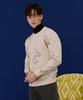 CHASECULT Men'S All-Over Lettering Sweater - Ivory