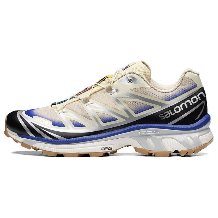 Salomon XT-6 Skyline Functional Retro Trend Low-Top Outdoor Shoes Unisex Shoes Sand-Yellow 416300