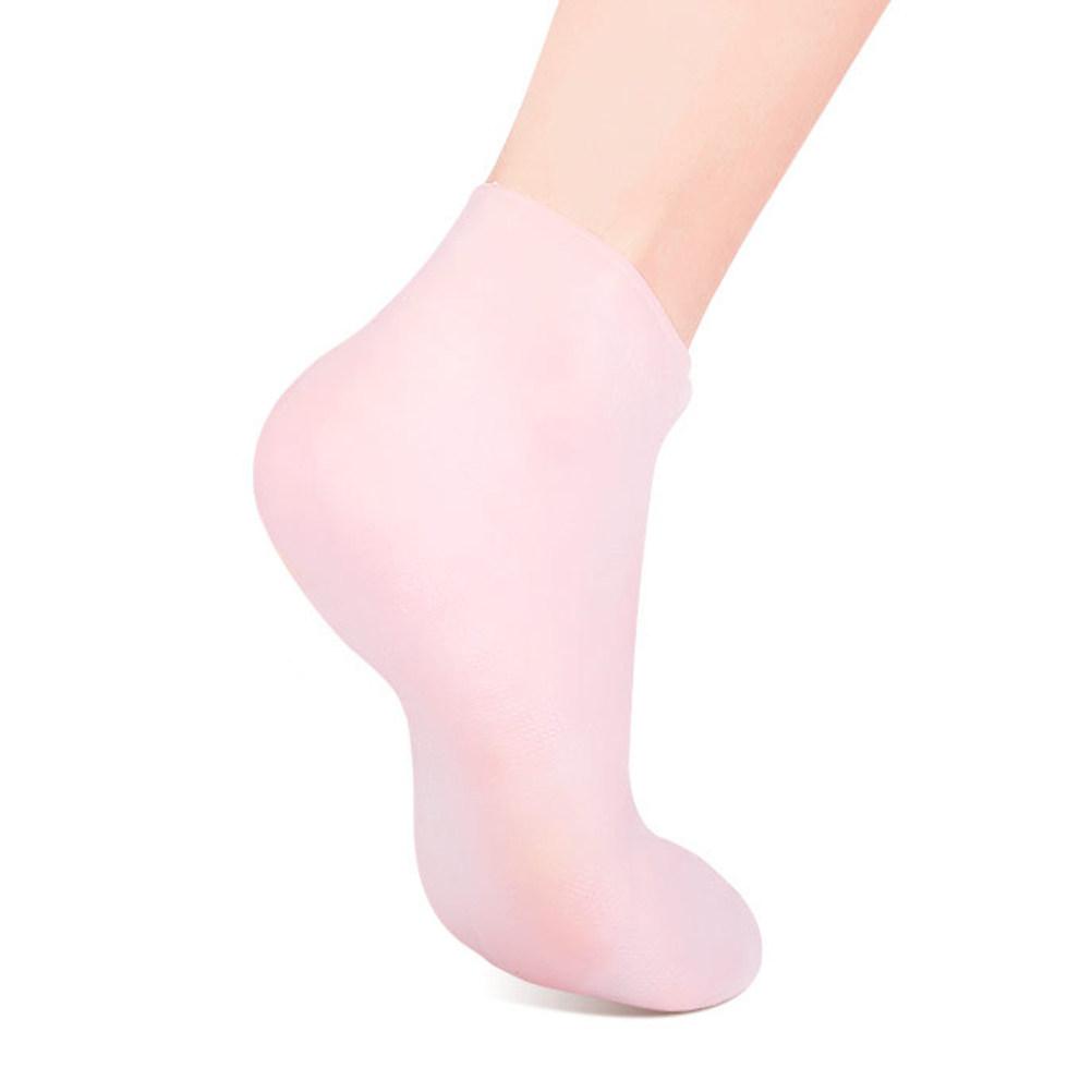 3Pairs Supple Moisturizing Socks for Cracked Heels Professional Foot Care Spa Supplies Locks In Moisture Exfoliation
