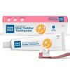 Mee Mee Fluoride-Free Toothpaste Fortified with Triple Calcium Phosphate, Orange Flavor, Cavity Protection 3+ Years (70 Gram)