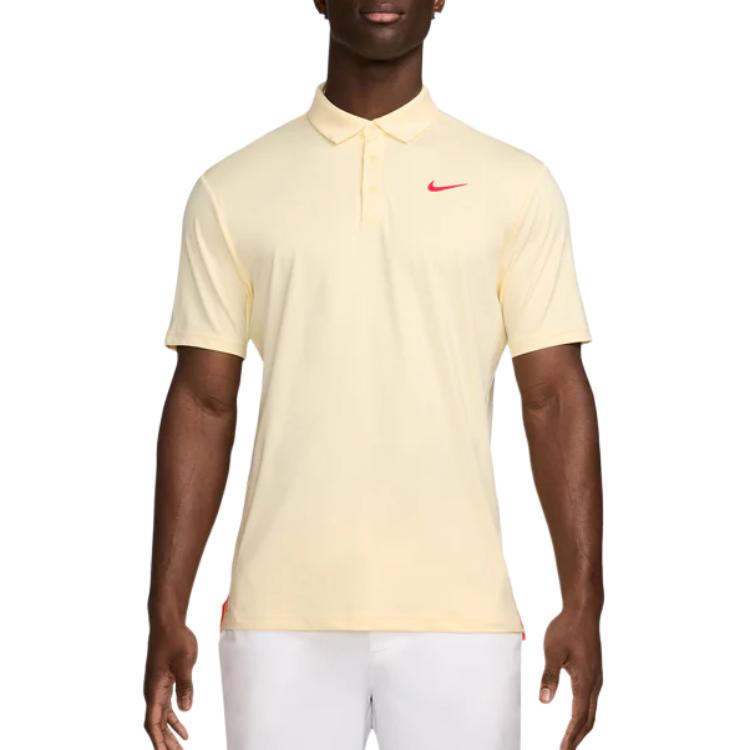 Nike Dri-Fit Solid Golf Logo Polo Shirt Men tops FZ7481-114