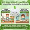 Digital Timer For Kid Study Kitchen Countdown Alarm Clock Child Study Timer Cute Animals Timer Kitchen Cooking Gadgets Gift New3