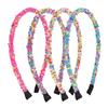 Thin Headbands for Girls Sparkly Sequin Hairbands Non-slip Cute Glitter Hair Accessories for Children Toddlers
