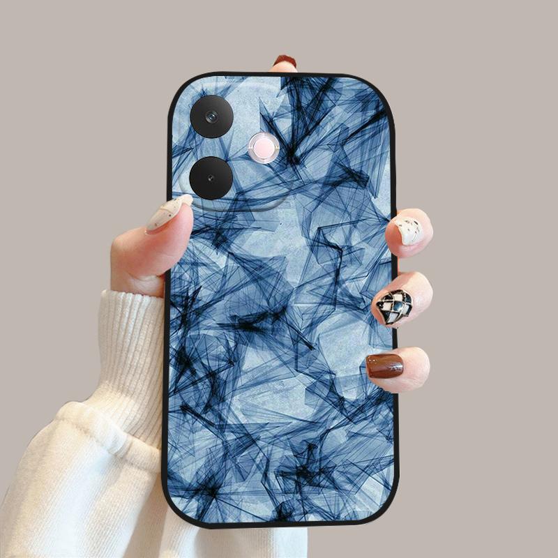 Dla Oppo A5 Pro 5G Miękkie Etui Kwiaty Moda Silikonowe TPU Zderzak Telefonu Pokrowiec Dla Oppo A 5 Pro 5G Urocze Ochronne Etui Fundas