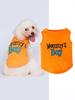 1pc-Dog Vest with Interesting Letters Printed On Pets, Breathable Clothing for Cool Dogs In Summer, Dog Soft Vest