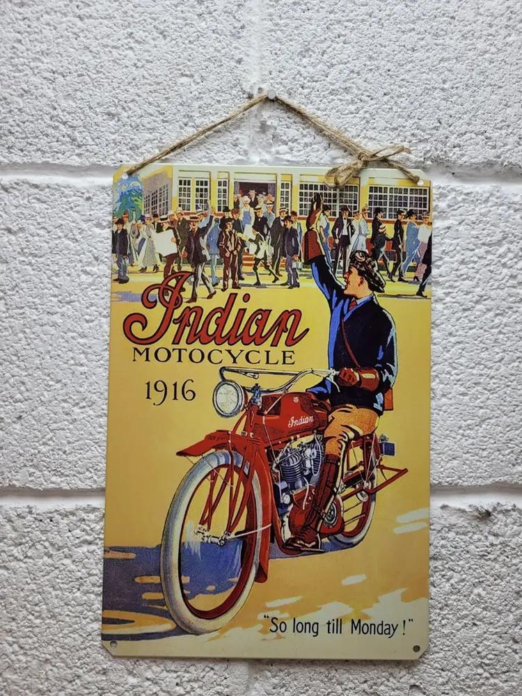 Harley Davidson Wall Art Poster Moto Decor