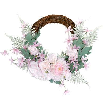 Spring Simulation Wreath European Wedding Wall Hanging Wall Hanging Wreath