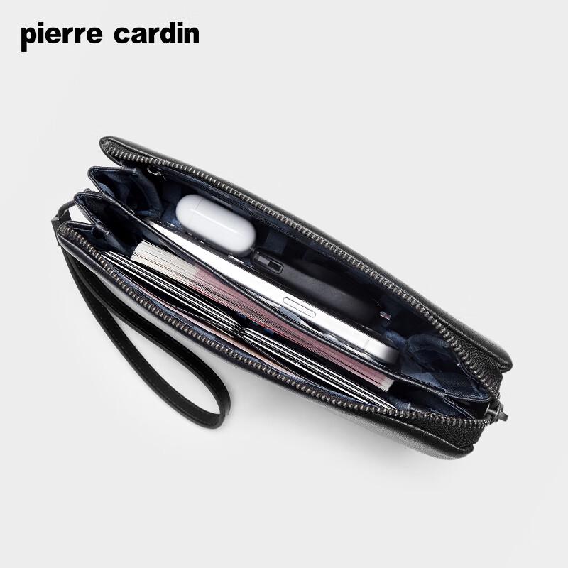 Pierre Cardin Herren Echtleder Clutch Tasche