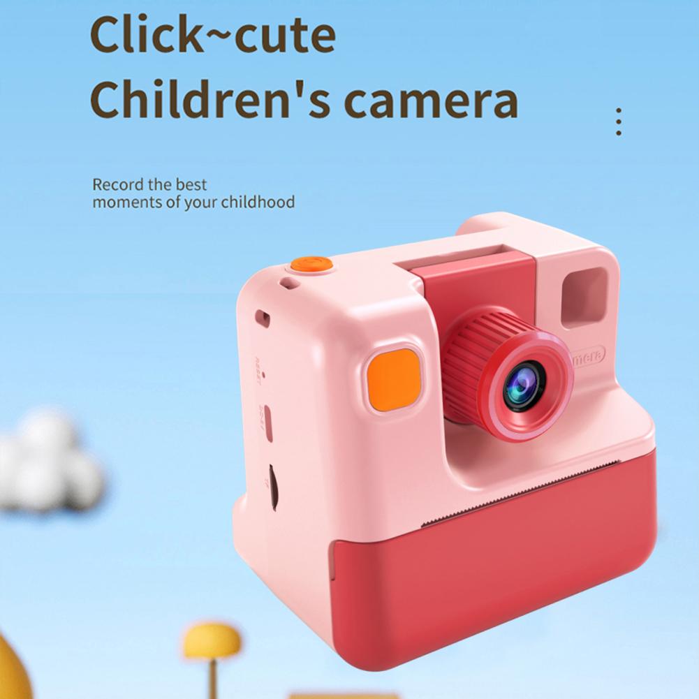 Kinder Kleinkind Kamera Sofortdruck Foto 1080P HD Spielzeugkamera Thermodruck Kleine Camcorder Kinderspielzeug für Mädchen Jungen Weihnachtsgeschenke