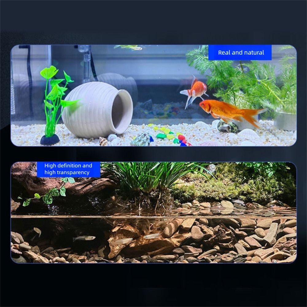 Waterproof Mini Clip-on Aquarium Lamp 3 Color Modes Aquarium Plant Light  Home Decorations
