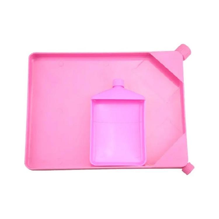 2Pieces Bead Handling Tray Beading Supplies Bead Sorting Tray Bead Funnel Tray Bead Pouring Tray Suitable for Beads