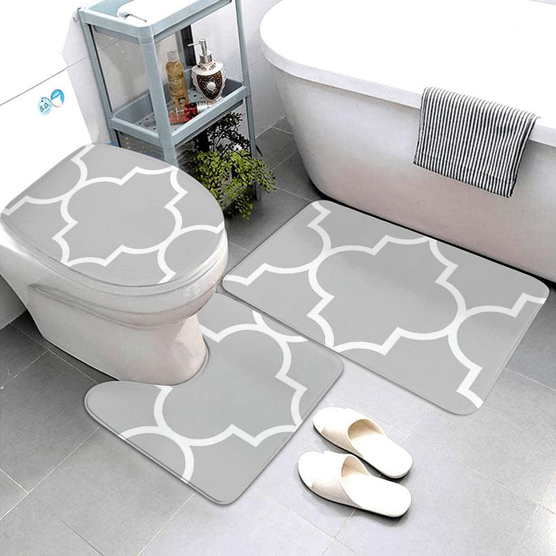 Anti-slip Bath Mat Bathroom Small Rug Shower Mat Nordic Foot Mat Entrance Door Kitchen Mat Balcony Room Mat Bathtub Toilet Rug